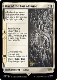 War of the Last Alliance - Prerelease Cards - Magic: The Gathering card