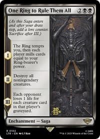 One Ring to Rule Them All - Prerelease Cards - Magic: The Gathering card