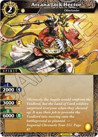 Arcana Jack Hector - False Gods - Battle Spirits Saga card
