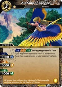 Air Sniper Breeze - False Gods - Battle Spirits Saga card