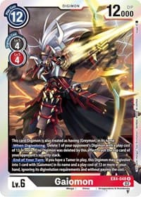 Gaiomon - Alternative Being Booster - Digimon Card Game card