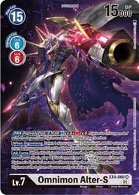 Omnimon Alter-S (Alternate Art) - Alternative Being Booster - Digimon Card Game card