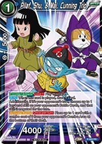 Pilaf, Shu, & Mai, Cunning Trio (Zenkai Series Tournament Pack Vol.4) - Tournament Promotion Cards - Dragon Ball Super: Masters card