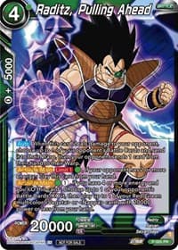 Raditz, Pulling Ahead (Zenkai Series Tournament Pack Vol.4) - Tournament Promotion Cards - Dragon Ball Super: Masters card