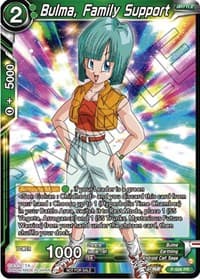 Bulma, Family Support (Zenkai Series Tournament Pack Vol.4) - Tournament Promotion Cards - Dragon Ball Super: Masters card
