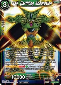 Cell, Earthling Absorption (Zenkai Series Tournament Pack Vol.4) - Tournament Promotion Cards - Dragon Ball Super: Masters card