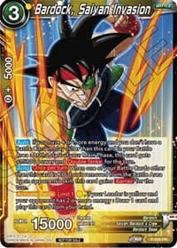 Bardock, Saiyan Invasion (Zenkai Series Tournament Pack Vol.4) - Tournament Promotion Cards - Dragon Ball Super: Masters card