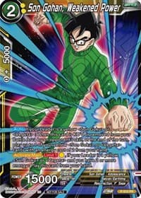 Son Gohan, Weakened Power (Zenkai Series Tournament Pack Vol.4) - Tournament Promotion Cards - Dragon Ball Super: Masters card
