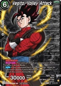 Vegito, Volley Attack (Zenkai Series Tournament Pack Vol.4 Winner) - Tournament Promotion Cards - Dragon Ball Super: Masters card