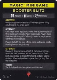 Magic Minigame: Booster Blitz - March of the Machine - Magic: The Gathering card