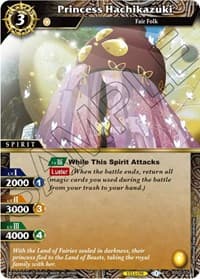 Princess Hachikazuki - False Gods - Battle Spirits Saga card