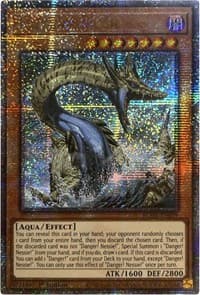 Danger! Nessie! (Quarter Century Secret Rare) - Battles of Legend: Monstrous Revenge - YuGiOh card