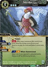Shryke - False Gods - Battle Spirits Saga card