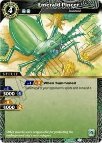 Emerald Pincer - False Gods - Battle Spirits Saga card