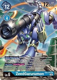 ZeedGarurumon (Alternate Art) - Alternative Being Booster - Digimon Card Game card