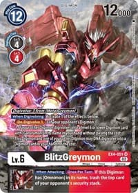 BlitzGreymon (Alternate Art) - Alternative Being Booster - Digimon Card Game card