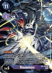 Ravemon (Alternate Art) - Alternative Being Booster - Digimon Card Game card