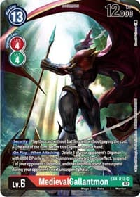 MedievalGallantmon (Alternate Art) - Alternative Being Booster - Digimon Card Game card