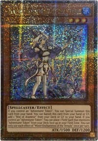 Water Enchantress of the Temple (Quarter Century Secret Rare) - Battles of Legend: Monstrous Revenge - YuGiOh card