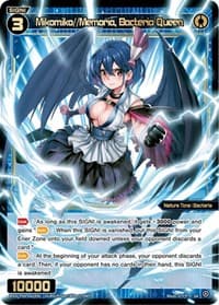 Mikomiko//Memoria, Bacteria Queen - Conflated Diva - WIXOSS card