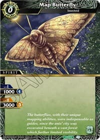 Map Butterfly - False Gods - Battle Spirits Saga card