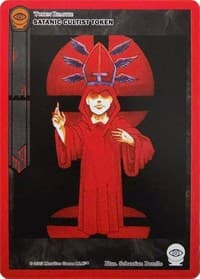 Satanic Cultist Token - Seance: First Edition - MetaZoo card