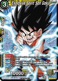 Explosive Spirit Son Goku (Championship Selection Pack 2023 Vol.2) (Silver Foil) - Tournament Promotion Cards - Dragon Ball Super: Masters card