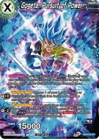 Gogeta, Pursuit of Power (Championship Selection Pack 2023 Vol.2) (Silver Foil) - Tournament Promotion Cards - Dragon Ball Super: Masters card