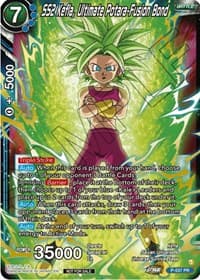 SS2 Kefla, Ultimate Potara-Fusion Bond (Championship Selection Pack 2023 Vol.2) (Gold-Stamped Silver Foil) - Tournament Promotion Cards - Dragon Ball Super: Masters card