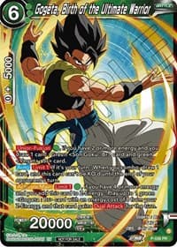 Gogeta, Birth of the Ultimate Warrior (Championship Selection Pack 2023 Vol.2) (Gold-Stamped Silver Foil) - Tournament Promotion Cards - Dragon Ball Super: Masters card