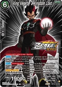 King Vegeta, a Kingdom Lost (Event Pack 12) - Tournament Promotion Cards - Dragon Ball Super: Masters card