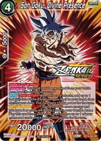 Son Goku, Divine Presence (Event Pack 12) - Tournament Promotion Cards - Dragon Ball Super: Masters card