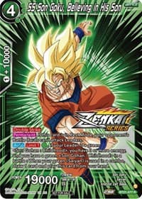 SS Son Goku, Believing in His Son (Event Pack 12) - Tournament Promotion Cards - Dragon Ball Super: Masters card