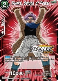 Trunks, Deluge of Power (Event Pack 12) - Tournament Promotion Cards - Dragon Ball Super: Masters card