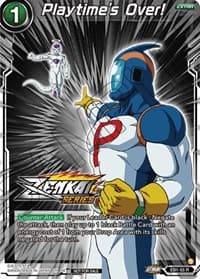 Playtime's Over! (Event Pack 12) - Tournament Promotion Cards - Dragon Ball Super: Masters card
