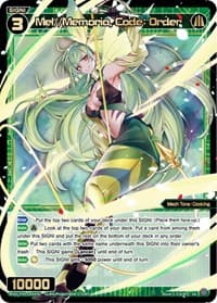 Mel//Memoria, Code: Order - Conflated Diva - WIXOSS card