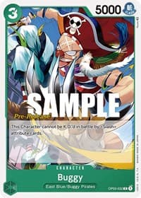 Buggy (032) - Pillars of Strength Pre-Release Cards - One Piece Card Game card