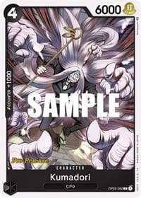 Kumadori - Pillars of Strength Pre-Release Cards - One Piece Card Game card
