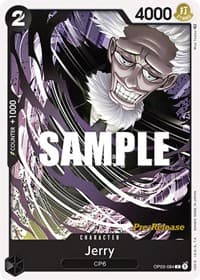 Jerry - Pillars of Strength Pre-Release Cards - One Piece Card Game card