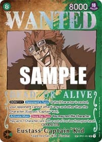 Eustass"Captain"Kid (Wanted Poster) - Pillars of Strength - One Piece Card Game card