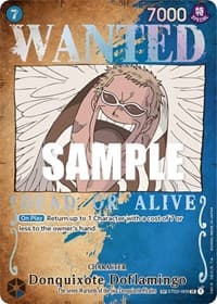 Donquixote Doflamingo (Wanted Poster) - Pillars of Strength - One Piece Card Game card