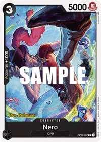 Nero - Pillars of Strength Pre-Release Cards - One Piece Card Game card