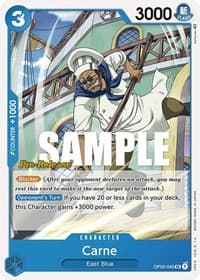 Carne - Pillars of Strength Pre-Release Cards - One Piece Card Game card