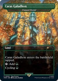 Caras Galadhon - Tranquil Thicket - Play Promos - Magic: The Gathering card
