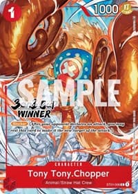 Tony Tony.Chopper (3-on-3 Cup) [Winner] - One Piece Promotion Cards - One Piece Card Game card