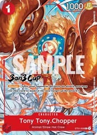 Tony Tony.Chopper (3-on-3 Cup) [Participant] - One Piece Promotion Cards - One Piece Card Game card