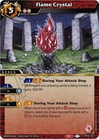 Flame Crystal - False Gods - Battle Spirits Saga card