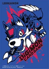 Digimon Card Game Official Sleeves - Digimon Loogamon Card Sleeves 2023 (60-Pack) - Bandai Card Sleeves - Card Sleeves card