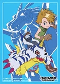 Digimon Card Game Official Sleeves - Digimon Matt Ishida & Gabumon Card Sleeves 2023 (60-Pack) - Bandai Card Sleeves - Card Sleeves card
