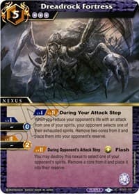 Dreadrock Fortress - False Gods - Battle Spirits Saga card